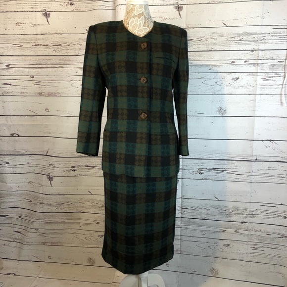 Henry White of Dublin vintage wool suit size 10 - Picture 3 of 17